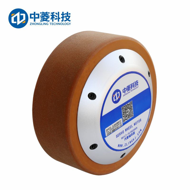 中菱科技ZLLG65ASM500 V1.0 6.5寸大功率輪轂伺服電機AGV機器人大功率高負載48V