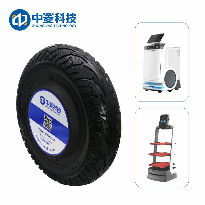 中菱科技ZLLG80ASM250 V3.0 8寸機器人輪轂伺服電機24-48V驅(qū)動器內(nèi)置編碼器馬達