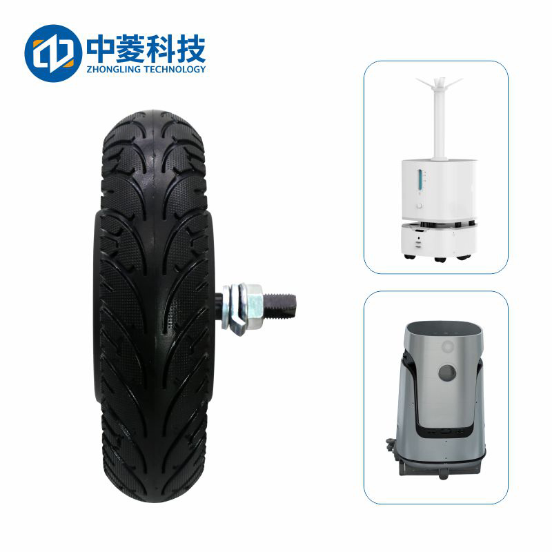 Zhongling Technology ZLLG80ASM250-L V3.0 8-inch L robot AGV wheel hub servo motor DC brushless built-in encoder