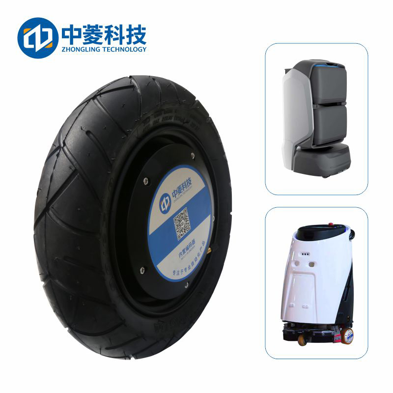 Zhongling Technology ZLLG13ASM800 V2.0 13 inch inflatable tire robot wheel hub motor 4096 line encoder high precision
