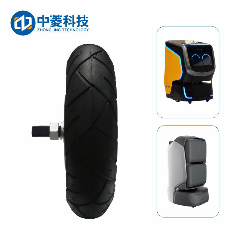 Zhongling Technology ZLLG13ASM800 V2.0 13 inch inflatable tire robot wheel hub motor 4096 line encoder high precision