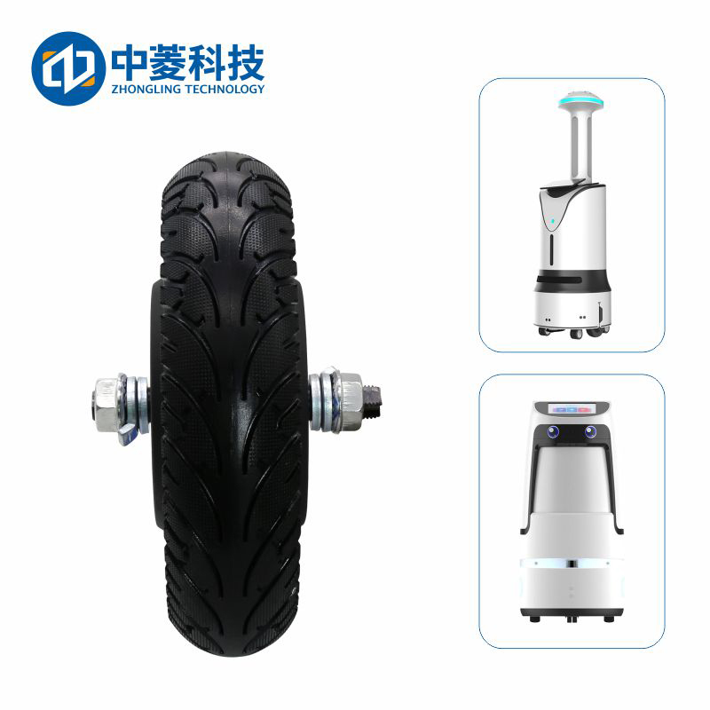 中菱科技ZLLG80ASM250 V1.0 8寸直流無刷輪轂伺服電機24-48V驅動器內置編碼器馬達
