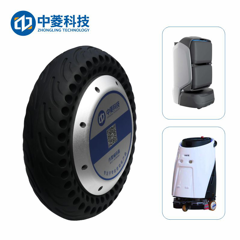 中菱科技ZLLG10ASM800 V2.0 10寸大功率大扭矩重載300KG輪轂伺服電機AGV機器人低速穩(wěn)定