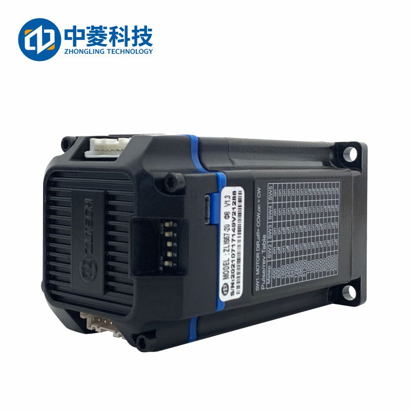 Zhongling Technology ZLIS57-C closed-loop integrated stepper motor 2N. m driver CANopen hybrid servo medical