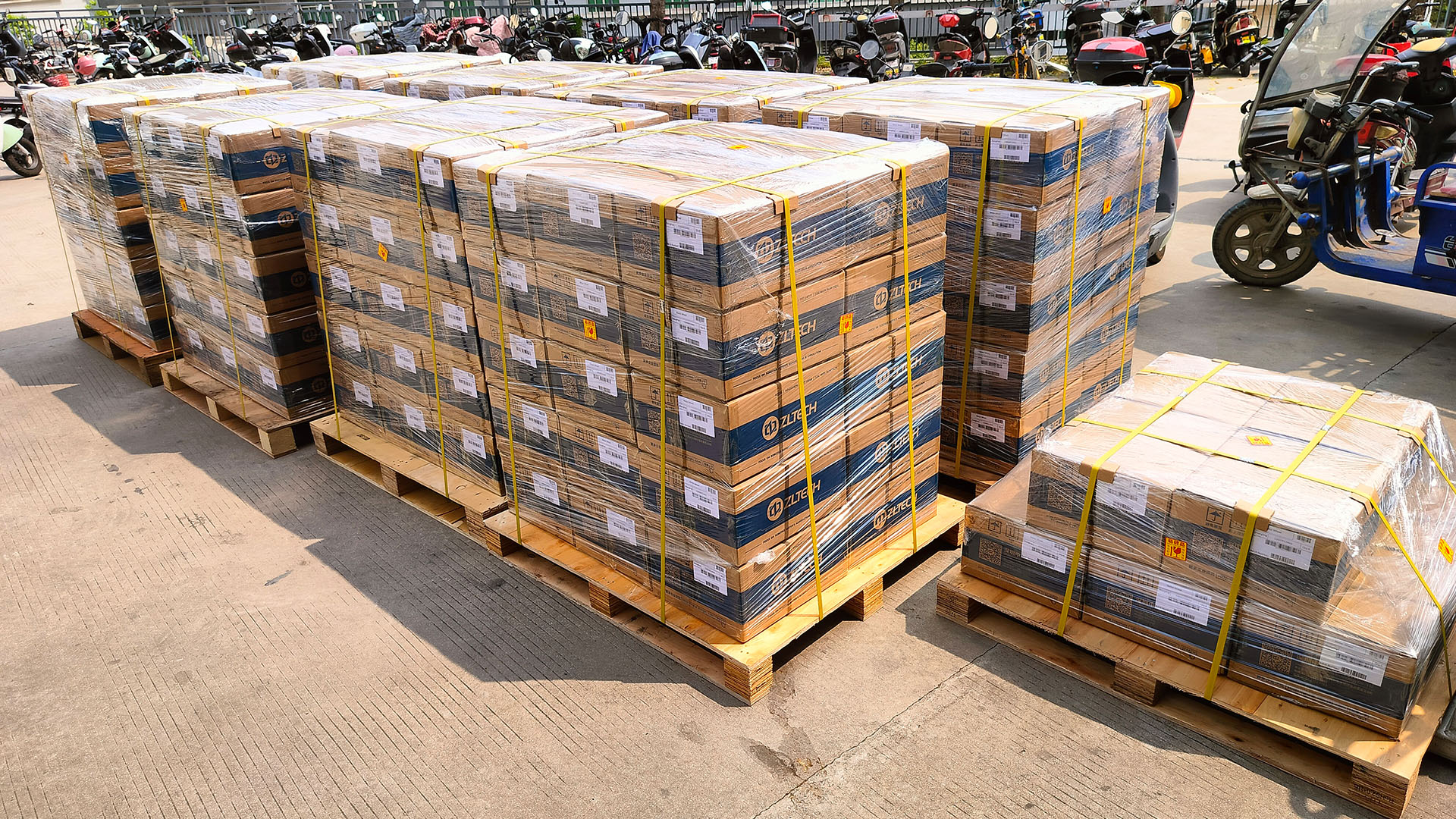 Packaging and shipping