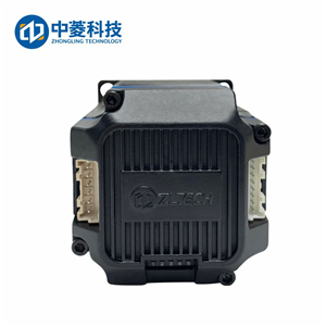 Zhongling Technology ZLIM57 integrated open-loop stepper motor driver supports IO control for small volume lifting platforms