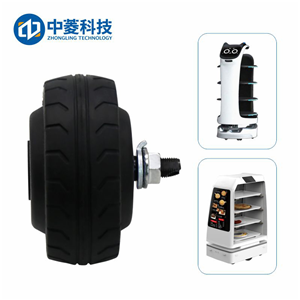 中菱科技ZLLG40ASM100 V1.0 4寸直流無刷輪轂伺服電機(jī)驅(qū)動(dòng)器套裝內(nèi)置編碼器agv小車馬達(dá)