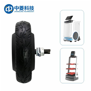 中菱科技ZLLG65ASM250 V3.0 6.5寸 48V 250W 4N.m IP65 帶編碼器機器人輪轂伺服電機
