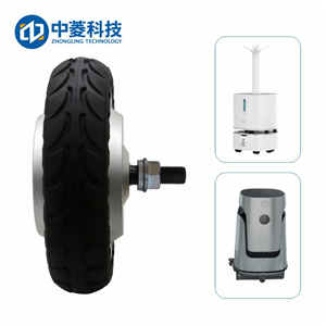 Zhongling Technology ZLLG80ASM250-4096 V2.0 8-inch 4096 line servo wheel hub motor driver 24V DC robot AGV encoder