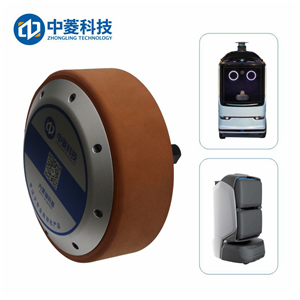 中菱科技ZLLG80ASM800 V2.0 8寸大功率輪轂伺服電機大扭矩AGV機器人專用支持定制