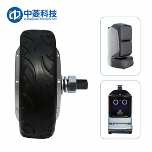 中菱科技ZLLG10ASM800-R V2.0 10寸-R大功率機器人輪轂電機大扭矩大功率直流電重載搬運車AGV