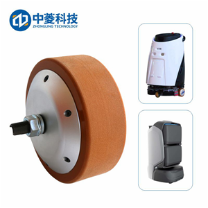 中菱科技ZLLG65ASM500 V1.0 6.5寸大功率輪轂伺服電機AGV機器人大功率高負載48V